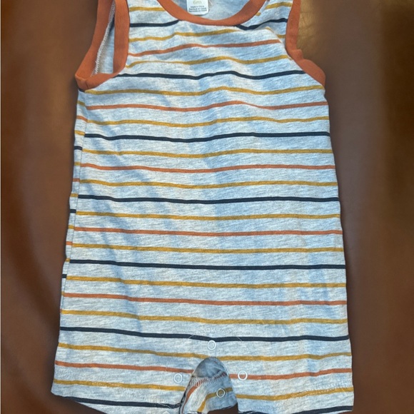 PL Baby Striped Romper - Picture 1 of 3